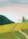 Walking Home Poster Plakat / 21x30cm