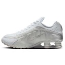 Joggesko Nike Shox R4 White/ Metallic Silver White EUR 44
