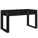  Hagebenk svart 80x38x45 cm heltre furu 825090