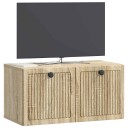  Vegghengt TV skap Sonoma eik 59,5 x 31 x 30 cm Konstruert tre