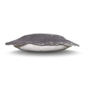 Silkevelour putetrekk Soft Grey 40×60 cm