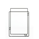 Metallbude Delaya håndkleholder 60 cm sort