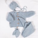 Bluum Strikkesett Babysett Hompetitten Garnpakke Pure Eco Baby Wool