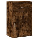  Oppbevaringsskap røkt eik 56,5x39x90 cm konstruert tre