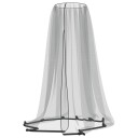  Myggnett for paraply 220 netting svart Φ330x250 cm