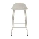 Normann Copenhagen   Form Barkrakk H65 Steel/Light Grey