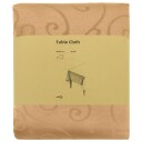 vidaXL Bordduk 5 stk. Torget Beige 90 x 90 cm