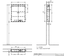 VILLEROY & BOCH MY VIEW IN SPEILSKAP TIL INNBYGGING MED LYS 60 X 74 CM