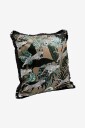 KARE Design   Pute Jungle Leafs 45x45cm   Flerfarget