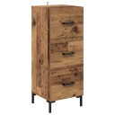  Serviesskap Gammelt tre 34,5 x 34 x 90 cm Konstruert tre