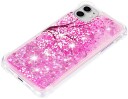 Trolsk Mobildeksel med Flytende Glitter Rosa (iPhone 11)