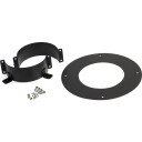 Metalbestos skorstein Ø 350 mm gulvstøtte blank
