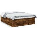  Sengeramme røkt eik 150x200 cm konstruert tre 8721102615580