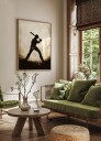 Baseball Player Plakat Plakat / 100x150cm