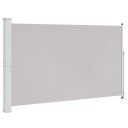 vidaXL Uttrekkbar sidemarkise 180x300 cm grå