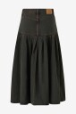 Levi's   Denim skjørt YOKED PLEATED SKIRT   Brun