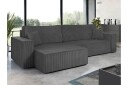 Hobson Sofa med Divan 3 seter   Mørk grå