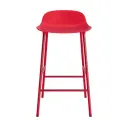 Normann Copenhagen   Form Barkrakk H65 Steel/Bright Red