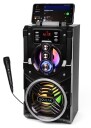 Squeak SQ1000 Bluetooth Karaoke høyttaler Svart