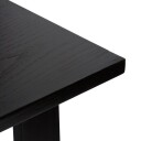 Hübsch Poke skrivebord Sort