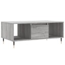  Salongbord grå sonoma 90x50x36,5 cm konstruert tre 8721012109698
