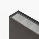 Arcchio Karline LED-vegglampe rustfritt stål 8W