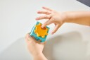 Hape Delightful Discovery Byggeleker 10 stk. Fargerike Sanseblokker