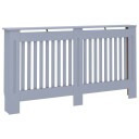 Radiatordeksel antrasitt 152x19x81,5 cm MDF
