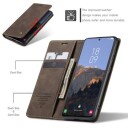 Samsung Galaxy S24+ Caseme 013 Series Lommebok-deksel Kaffe