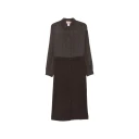 Twinset Dame Kjoler Brun XL,