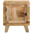  Nattbord 40x32x46 cm grovt heltre mangotre
