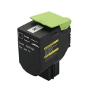 inkClub TLU900 Tonerkassett, erstatter Lexmark 702HK, svart, 4.000 sider