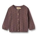 Wheat Plum Strikk Cardigan Maia 9 mdr/74