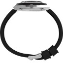Timex Q Diver 38mm Rubber Strap Black