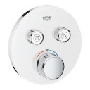 Grohe Grohtherm SmartControl dusjbatteri, hvit