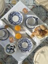 Positano Salattallerken 20 cm Blå