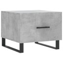 vidaXL Salongbord betonggrå 50x50x40 cm konstruert tre