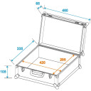 Roadinger Universal Case Foam, Alu