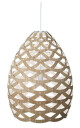 David Trubridge TUI Pendel Ø95 Hvit 1 Side