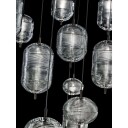 Lodes - Jefferson Mini Pendel 10m 2700K Crystal/Black Chrome