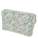 Bon Dep Pouch Small MW Liberty Poppy And Daisy Teal