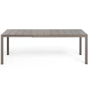 Nardi Rio Alu Spisebord 140//210x85 cm Tortora