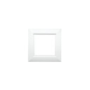Soft Square, ramme 1xmodul, for Soft Square Downlight, hvit
