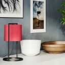 Vieste Bordlampe H45 cm Rød