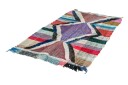 Marokkansk Boucherouite teppe 125 x 210 cm Størrelse: 125 x 210 cm