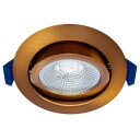 EcoDim ED-10094 LED-downlight Ø75 mm CCT dim to warm bronse