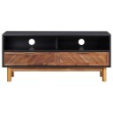  TV benk 100x35x45 cm heltre akasie og MDF