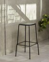 Hay Soft Edge 85 Barstol Svart 75 cm