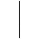  Sengegavl i metall svart 107 cm 8721012189881