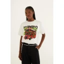 Farm Rio Dame Topper Hvit M,